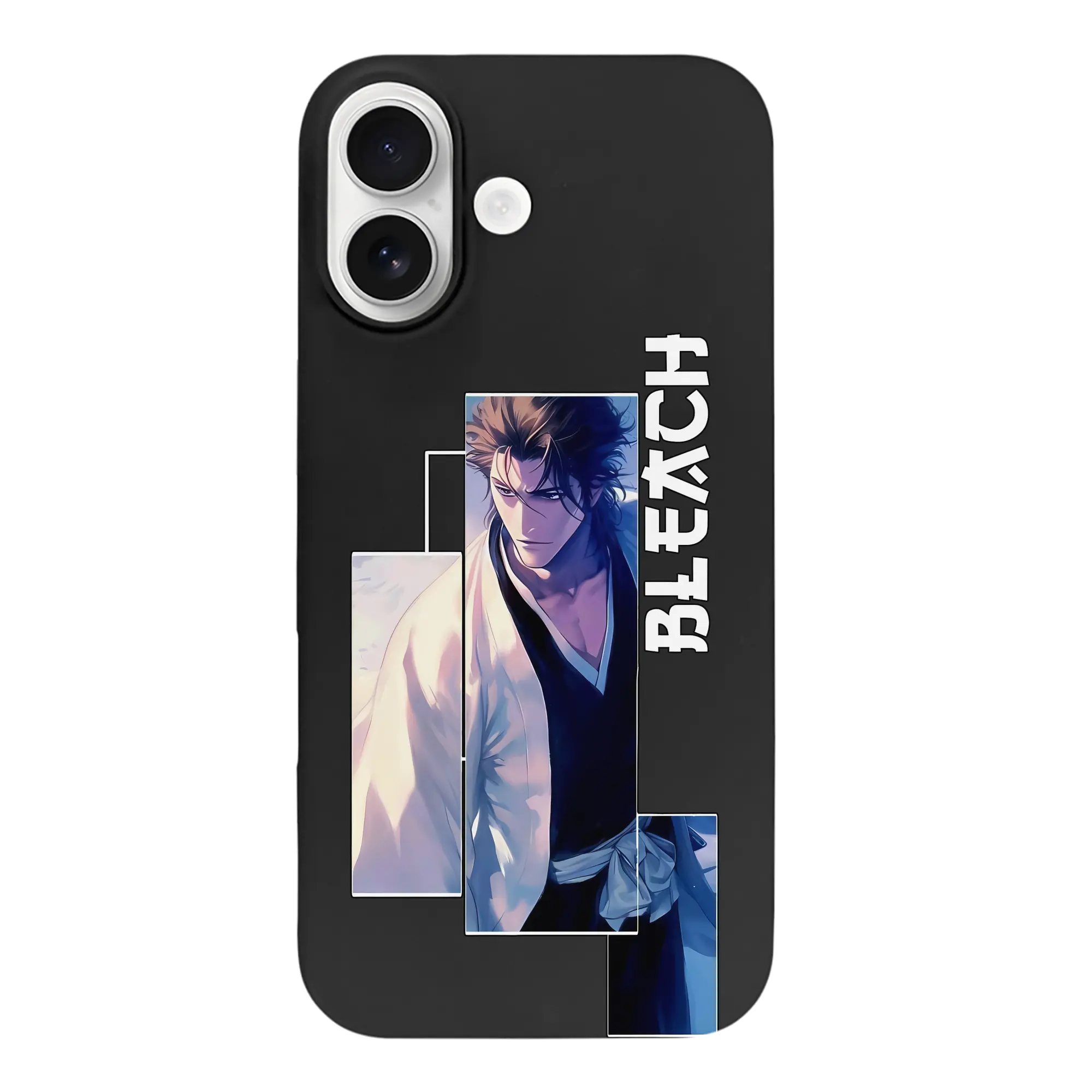 ブリーチ グッズ 藍染 惣右介 - iPhone 17 シリーズ シリコンケース 薄型 耐衝撃 指紋防止 ソフトタッチカバー 精密フィット 傷防止 保護ケース iPhone 17/17 Air/17 Pro/17 Pro Max 対応